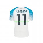 Napoli Face Game Lozano 11 Fodboldtrøjer Hjemmebanesæt 2022/23 Kort ærmer